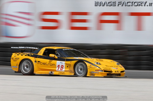 2007-06-24 Monza 705 Corvette C5R - FIA GT Championship